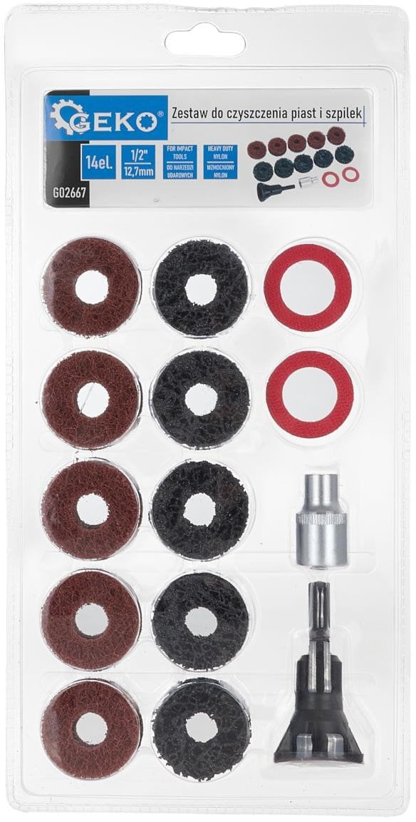 Zestaw do czyszczenia piast i szpilek 14el. (40)