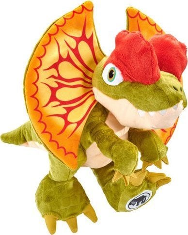 Schmidt Spiele Dominion Dilophosaurus cuddly toy (multicolored, size: 25 cm)