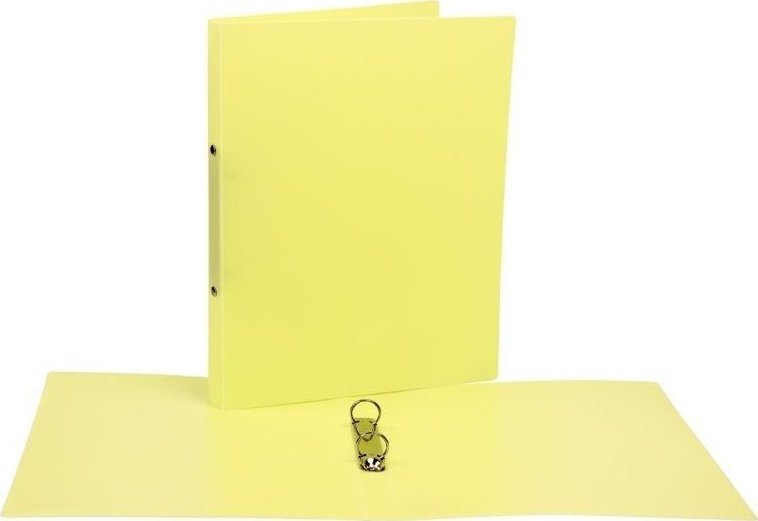 Segregator A4 PP 2cm 2R pastel żółty