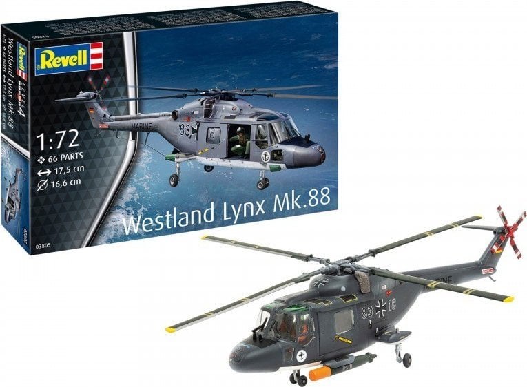 Model plastikowy Helikopter Westland Lynx MK.88A 1/72