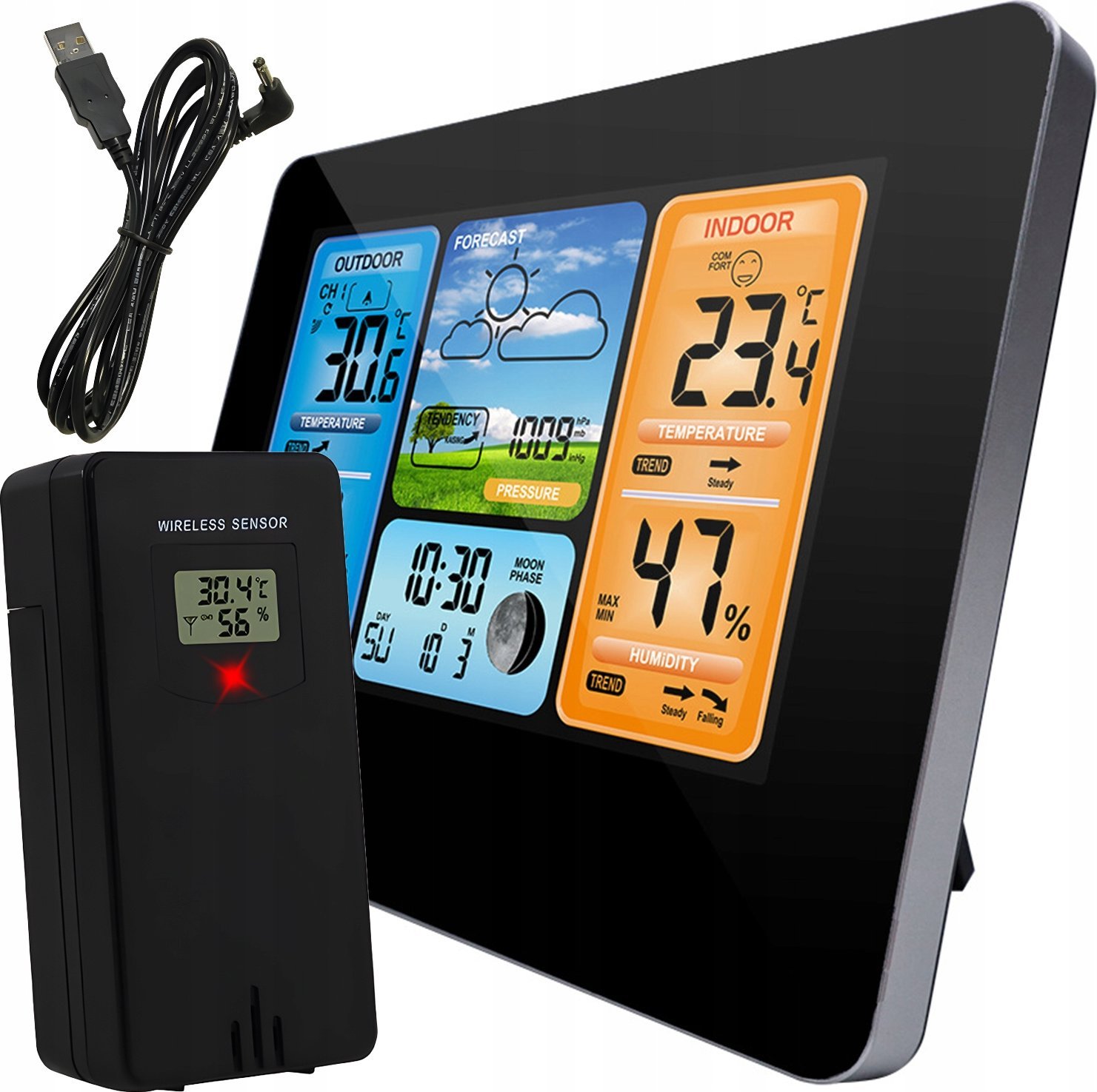 STACJA POGODY SUNNY FJ3373