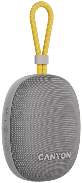 CANYON Głośnik Bluetooth OnMove 12 IPX7 TWS 5W Szary