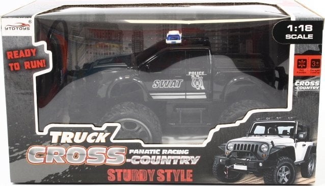 Green Cell Jeep RC policja 5668-13 08441