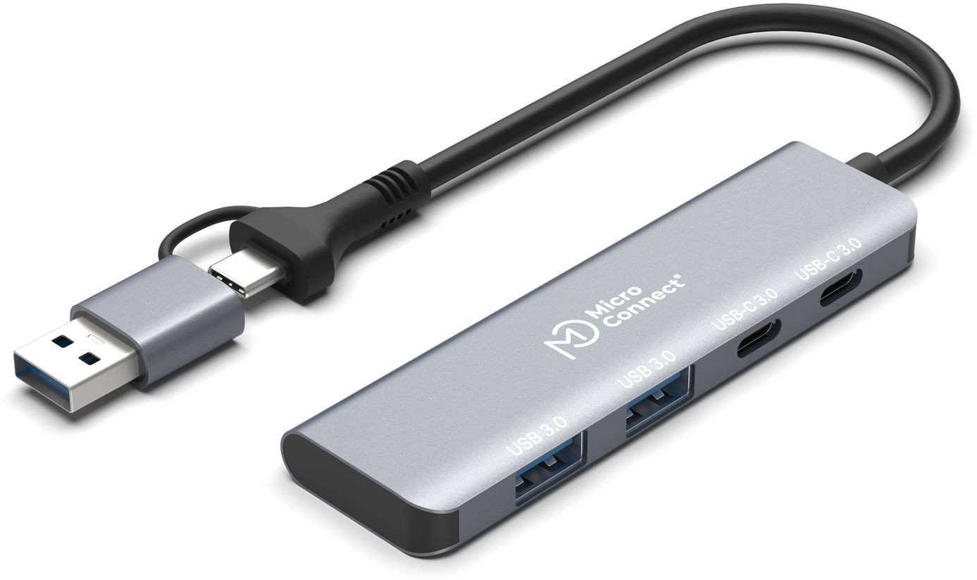 Premium 4-port USB hub 2x