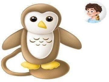 gifty - maskotka na magnes OWL 1042543