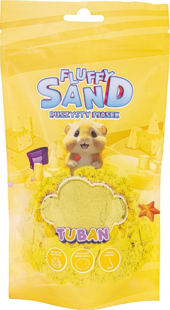 TUBAN TUBAN piasek Fluffy żółty 90g TU3784 37840
