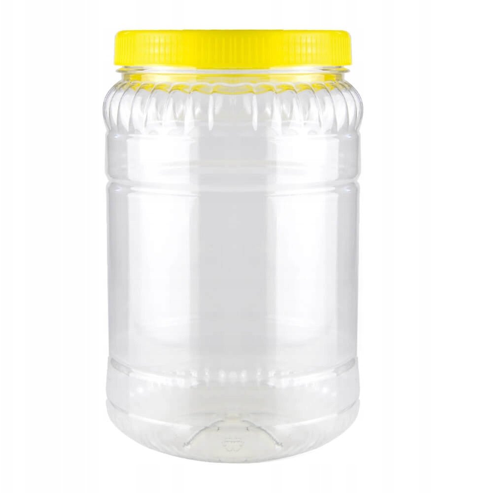 Pojemnik SŁOIK 3l plastikowy WIELOFUNCYJNY na żywność nalewki