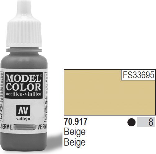 Vallejo Farba Nr8 Beige Matt 17ml - 70917