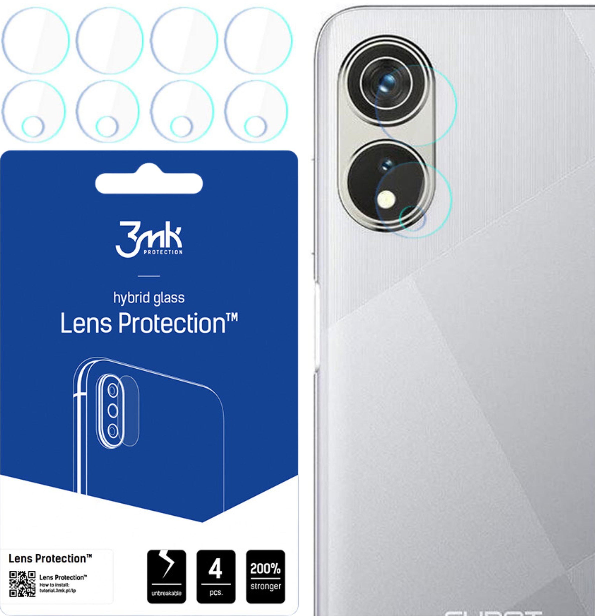 CUBOT P60 - 3MK LENS PROTECTION