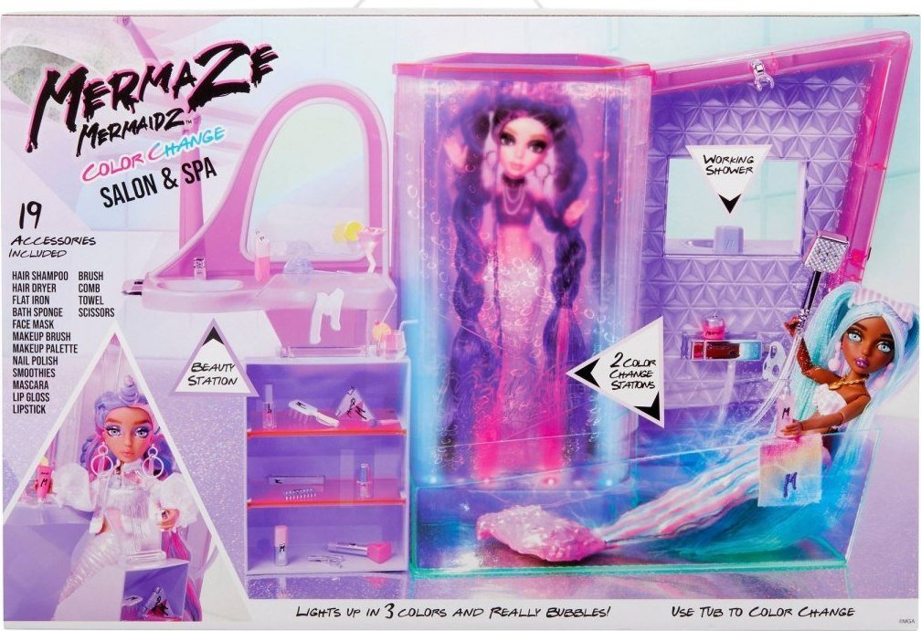 MGA MGA Entertainment Mermaze Mermaidz Salon Playset Play Building