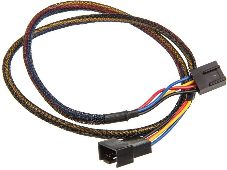 Aqua Computer 4-pin - 4-pin, 0.5m, Czarny (53163)