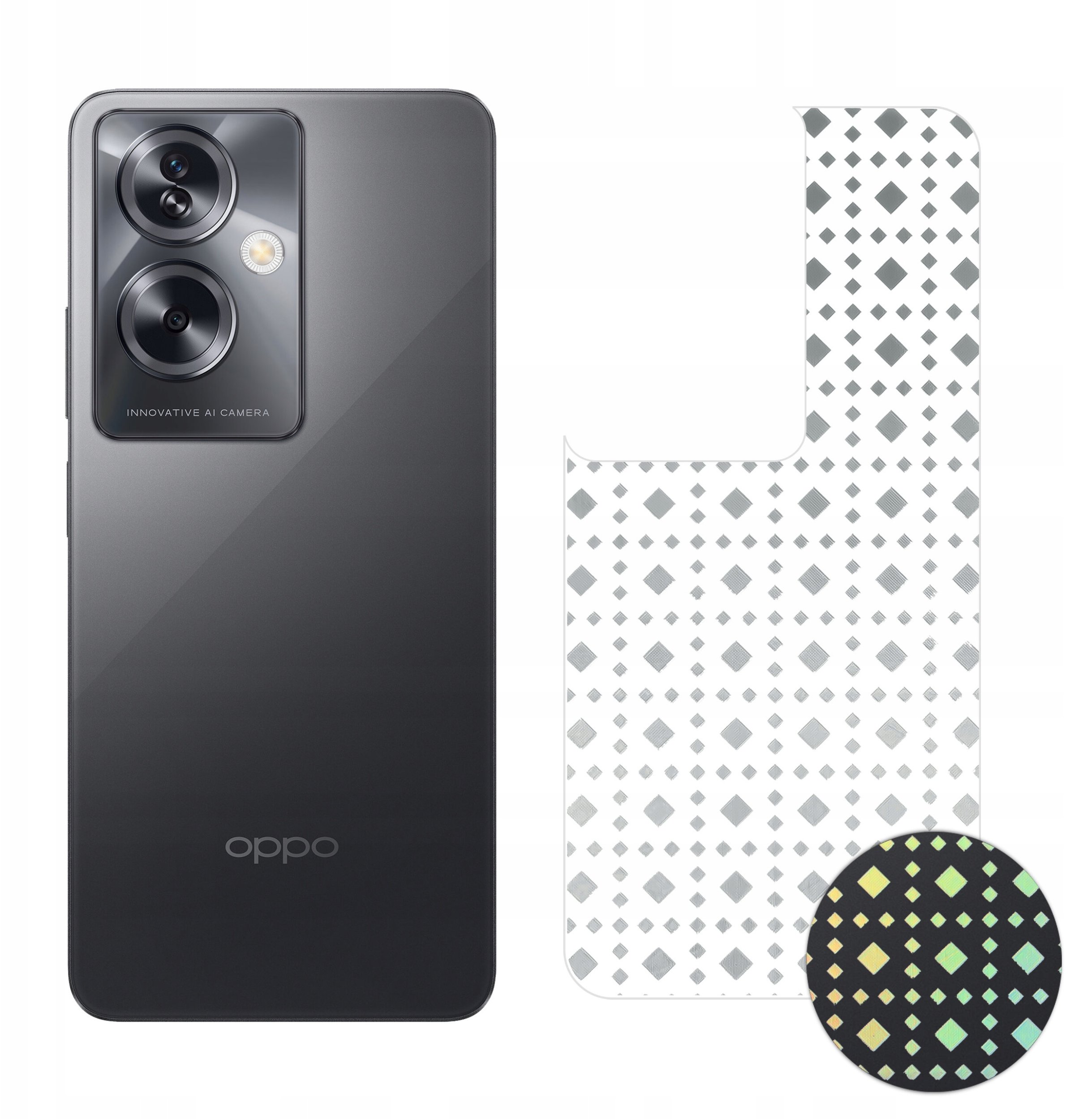 FOLIA HYDROŻELOWA OCHRONNA NA TYŁ TELEFONU WZÓR do Oppo A79 5G