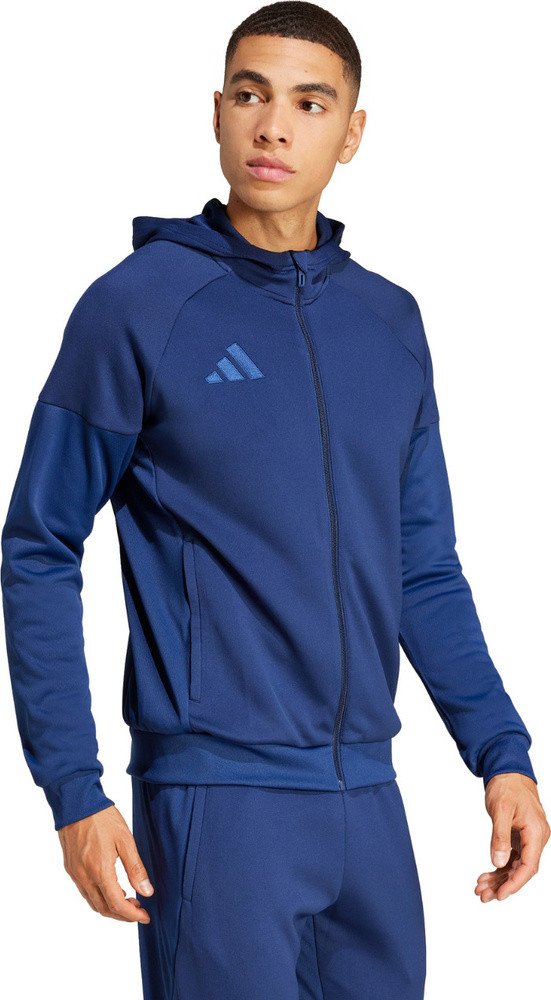 Bluza męska adidas Tiro 25 Full-Zip Hoodie granatowa JC5131 M