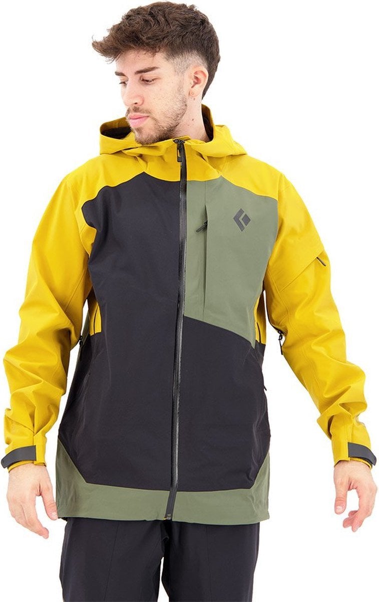 Kurtka męska Black Diamond Recon Stretch Ski Shell - amber/tundra/black