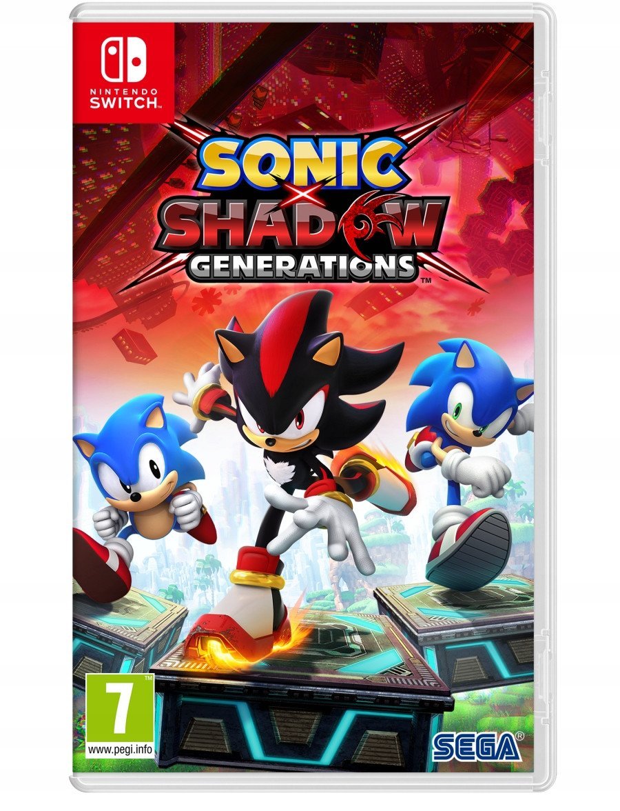 Sonic X Shadow Generations Nintendo Switch - Spele