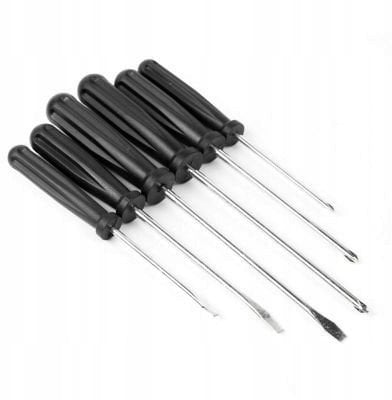 Zestaw śrubokrętów 6el. PH: 0x150, 1x180, 2x200, SL: 3,5x150, 4,5x200, 5x180