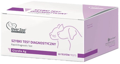 Over Zoo Test diagnostyczny dla kota i psa Giardia (10 testów)