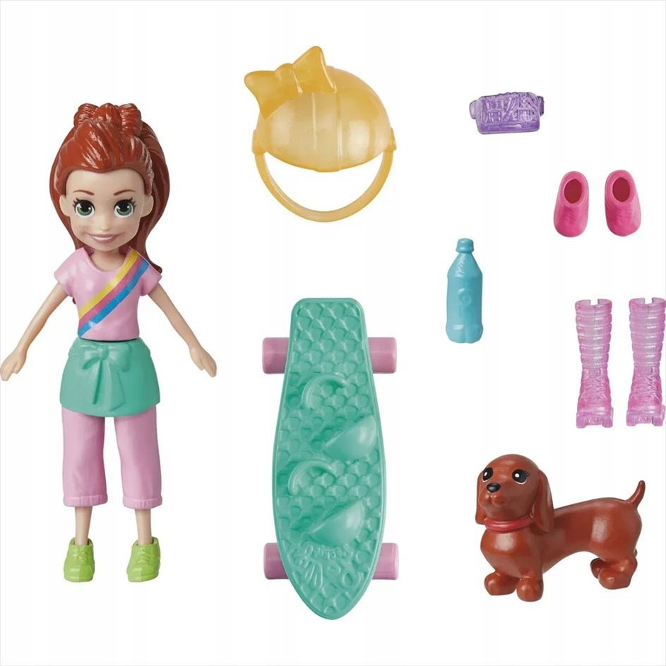 Figurka Mattel Figurka Polly Pocket Zestaw Modowy przebieranki HKV90
