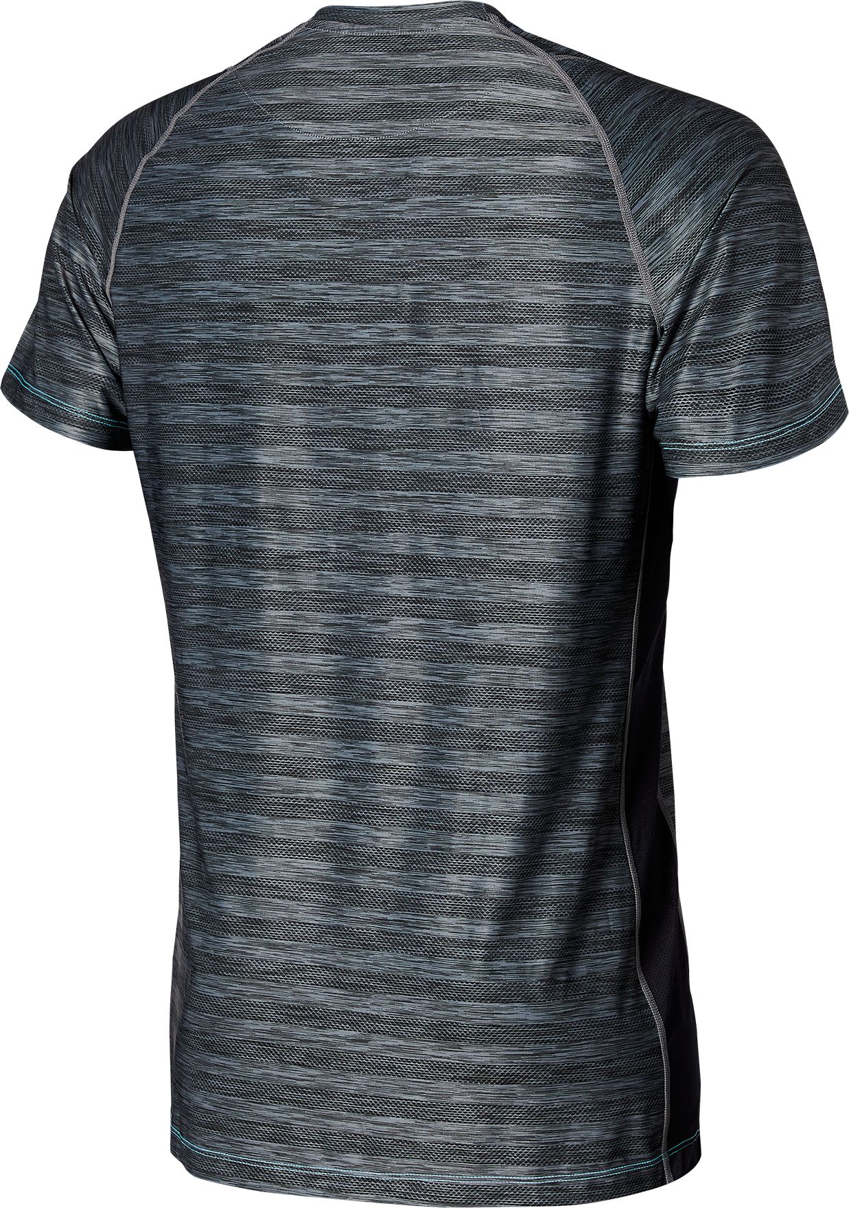 SAXX HOT SHOT SS TECH TEE BLACK HEATHER L