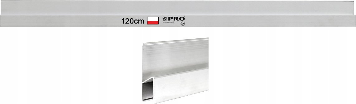 PRO ŁATA TYNKARSKA TYP H PROFIL OTWARTY 120CM (1 SZT)