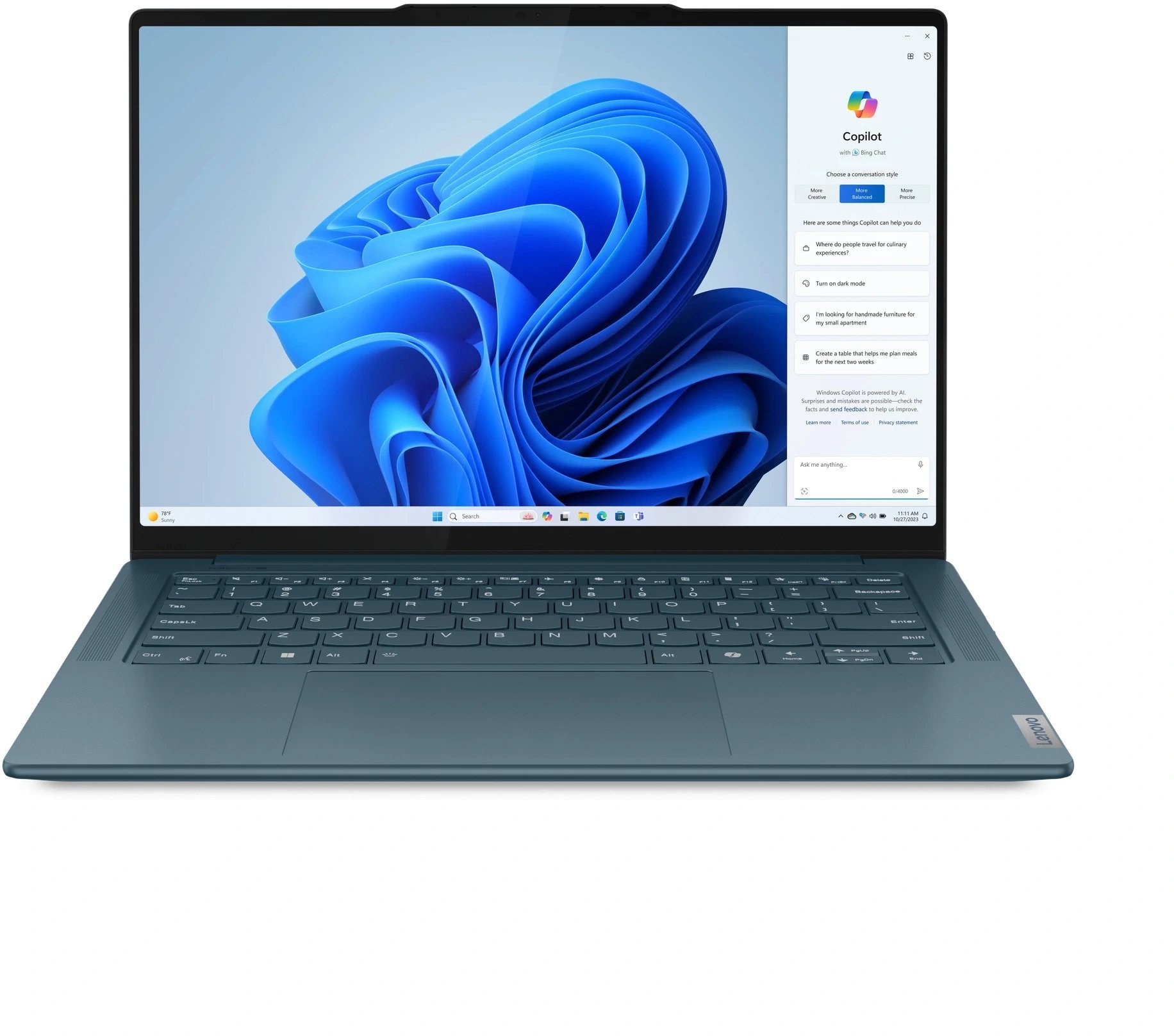 LENOVO Yoga 9 2in1 14ILL10 Intel Core Ultra 7 256V 14inch 2.8K 16GB 1TB UMA W11H 2YR