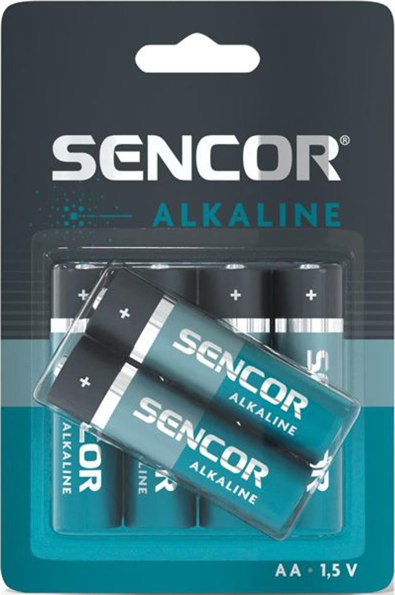 Sencor Bateria alkaliczna, AA (LR6), AA, 1.5V, , blistr, 6-pack