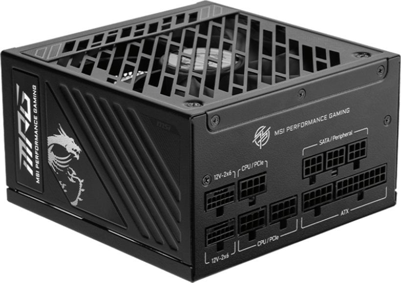 Zasilacz MSI MPG A1000GS PCIE5 1000W ATX 3.1 (306-7ZPFY11-CE0)
