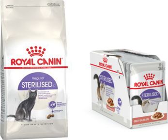 Royal Canin ROYAL CANIN Sterilised 37 10kg + saszetka sterilised 12x85g (sos)