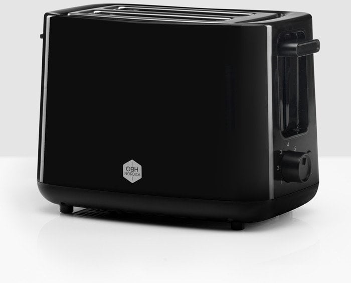 OBH Nordica Daybreak toaster, black