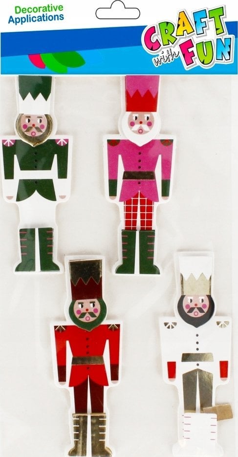 Craft with Fun OZDOBA BN NAKLEJKI 3D DZIADEK 4SZT CF 12/288