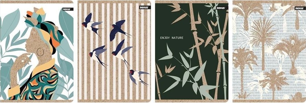 Beniamin Zeszyt A5/80K linia Kraft Liner (5szt)