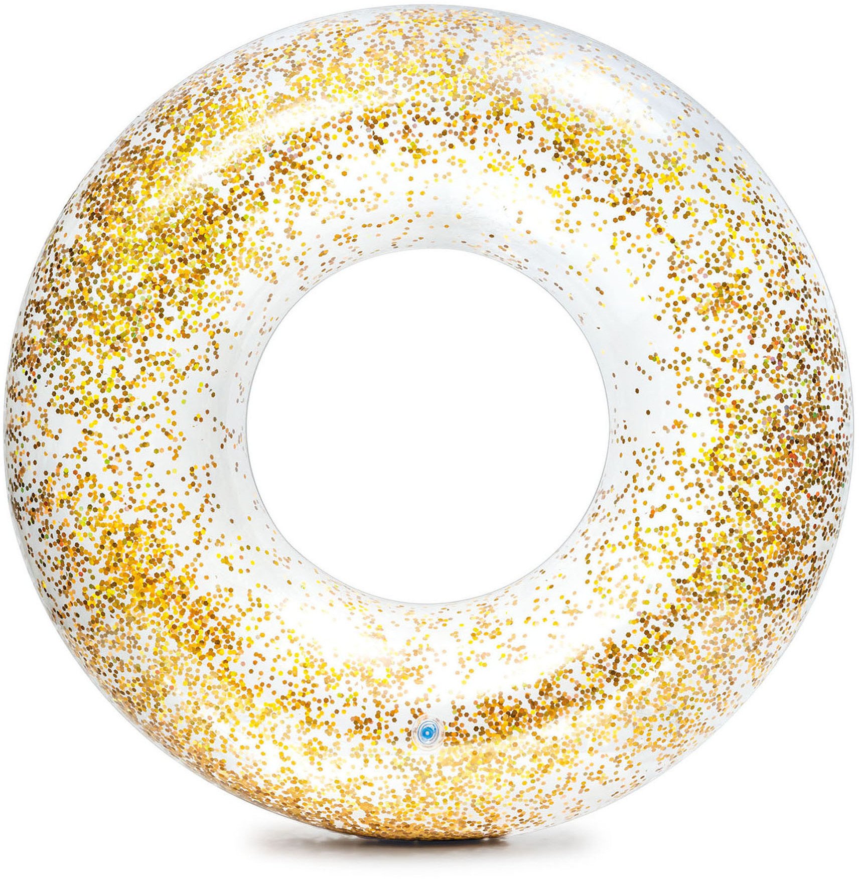 Brokatowe koło do pływania 107x27 cm INTEX 56274 złote