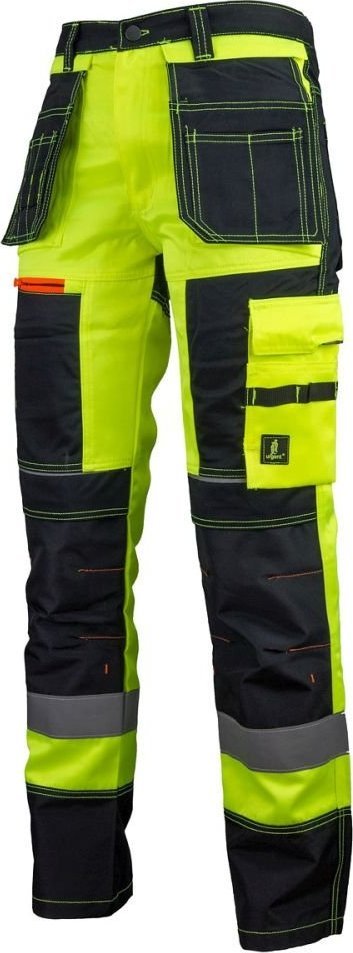 URGENT URG_715 HV - spodnie ostrzegawcze do pasa, 80% poliester, 20% bawełna, gramatura 280g/m2 50