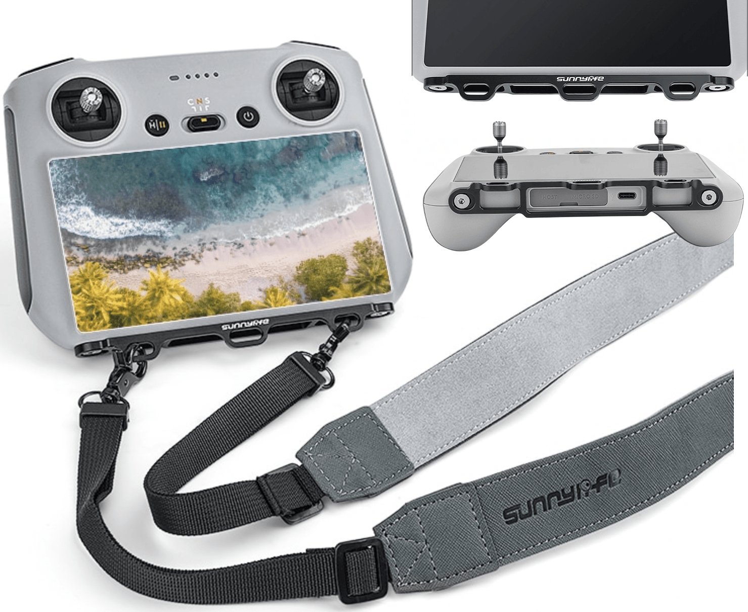 SunnyLife UCHWYT SMYCZ DO KONTROLERA DJI RC MINI 3 PRO