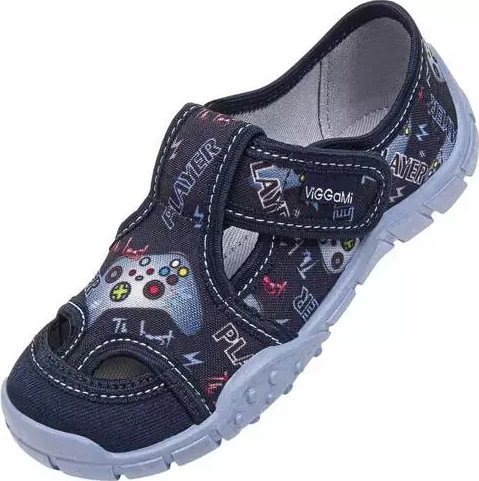 Viggami Tenisówki dziecięce kapcie dziecięce Viggami Adaś Game Blue 31