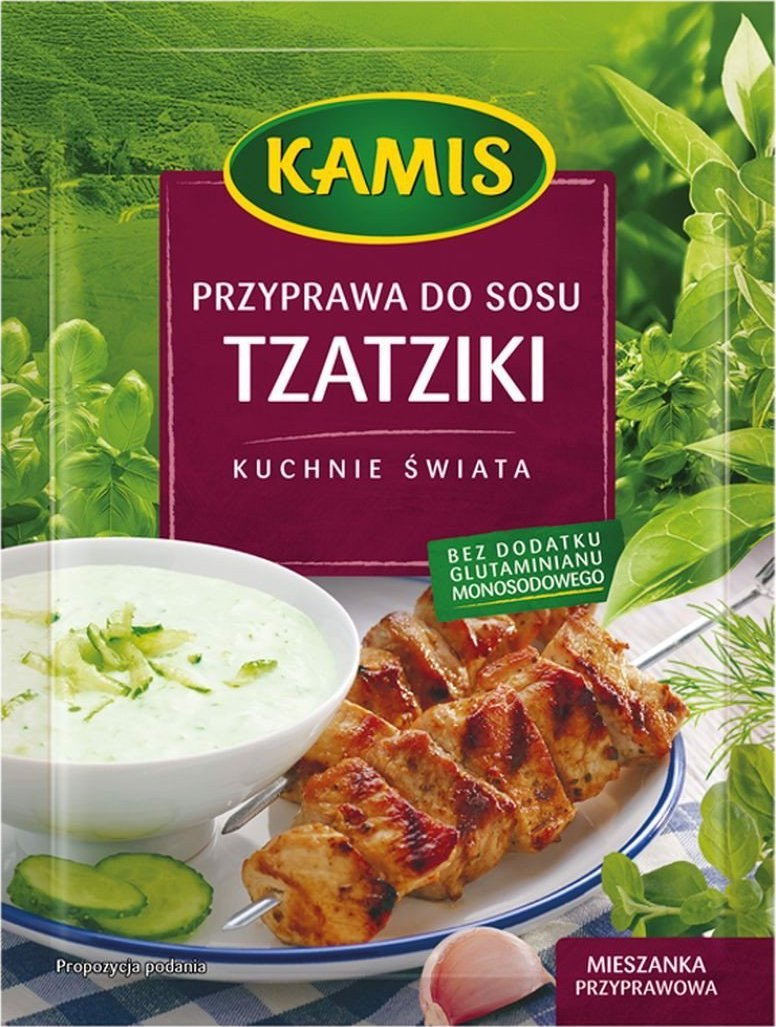 Kamis Kamis Kuchnie świata Przyprawa do sosu tzatziki Mieszanka przyprawowa 20 g