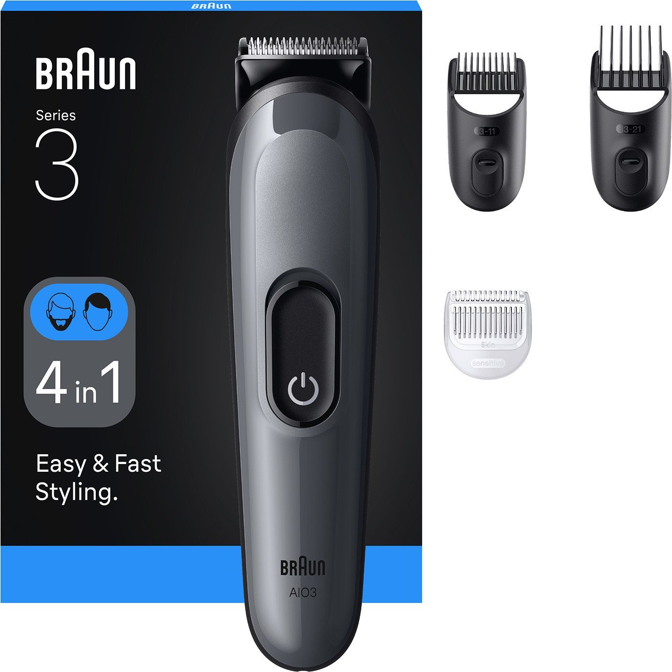 Braun AIO 3500 All-in-One Style Kit