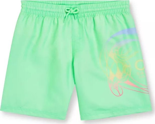 O Neill Dziecięce szorty O'neill CIRCLE SURFER 14" SWIM SHORTS neon green circle surfer gradient panel rozmiar 152