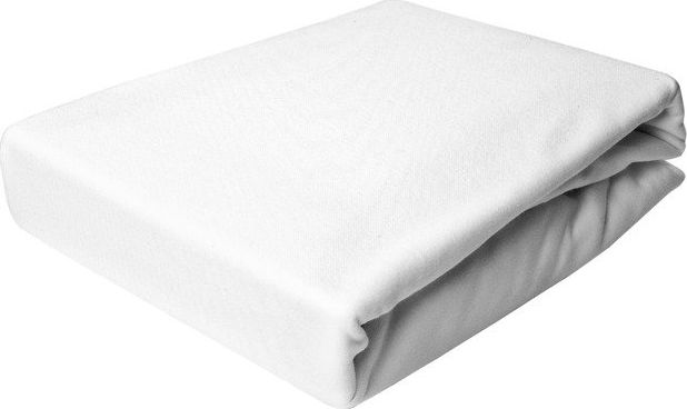 Darymex Przescieradło Jersey z Gumką 001_D Biały 120x200