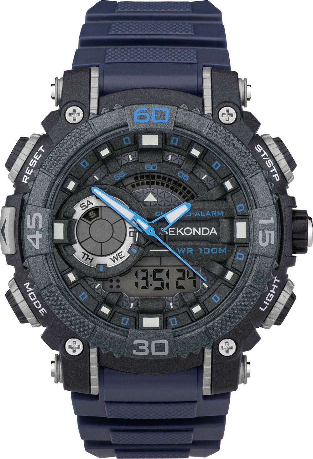 Zegarek Sekonda Zegarek męski 30167 niebieski