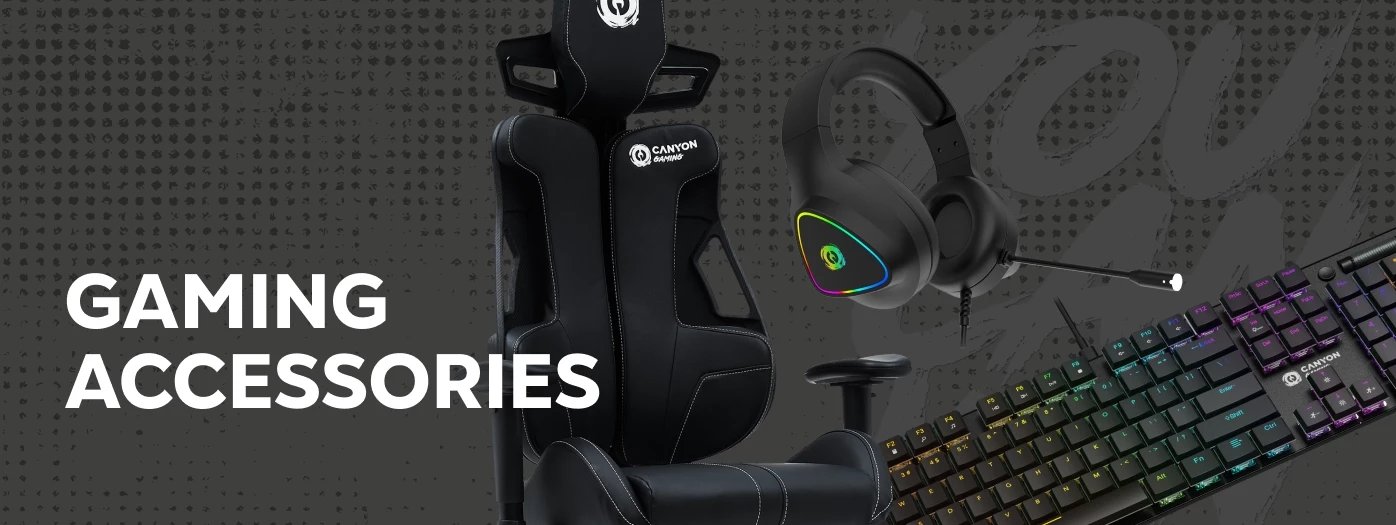 CANYON Fotel gamingowy Flow MCH01 Mesh Czarno - Biały