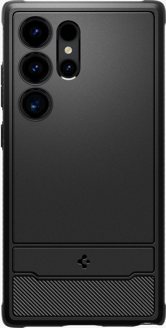Spigen Spigen Rugged Armor, matte black - Samsung Galaxy S24 Ultra