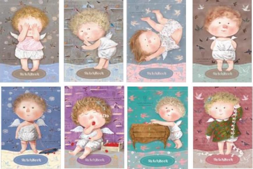 Fresh Szkicownik 12.4x19.7cm 36k biały