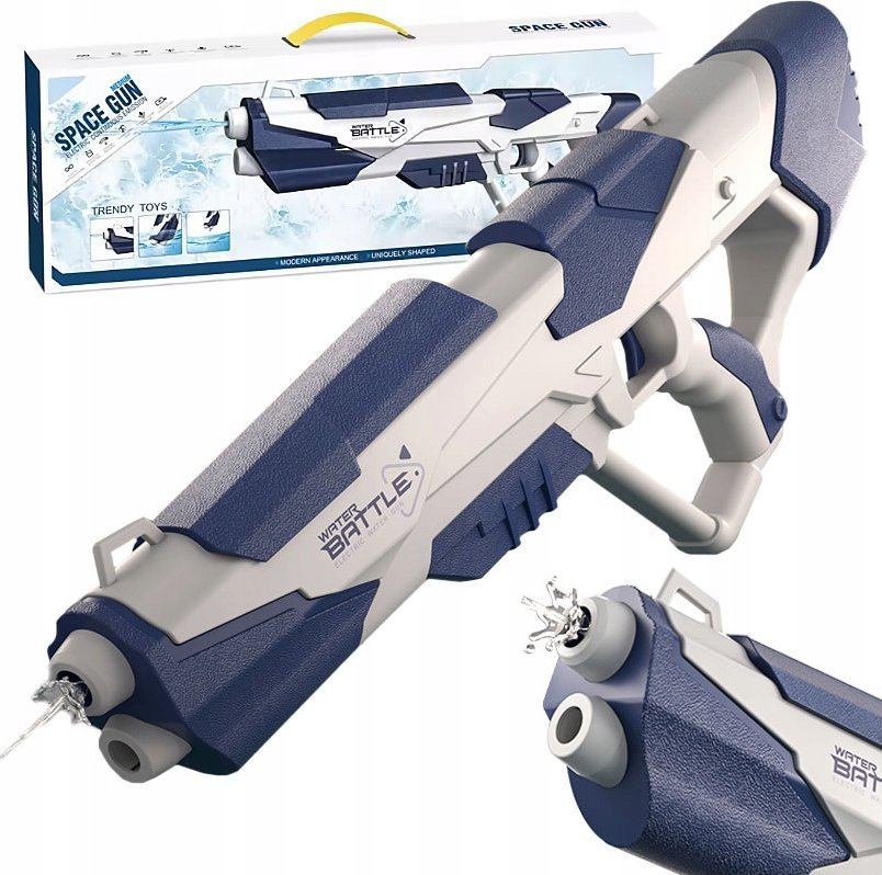 Pistolet Na Wodę Elektryczny Miotacz Dla Dzieci Ładowanie Usb Daleki Zasięg