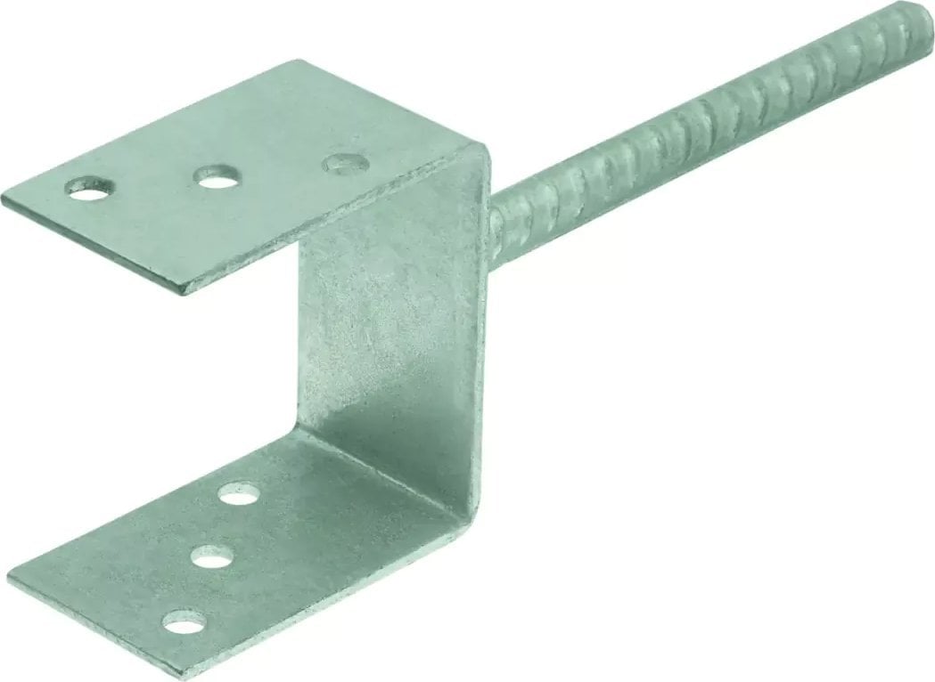 Koelner WSPORNIK SłUPA DO ZABETONOWANIA KSZTAłT U 121X60X4 - 1sz - D-TC-1216