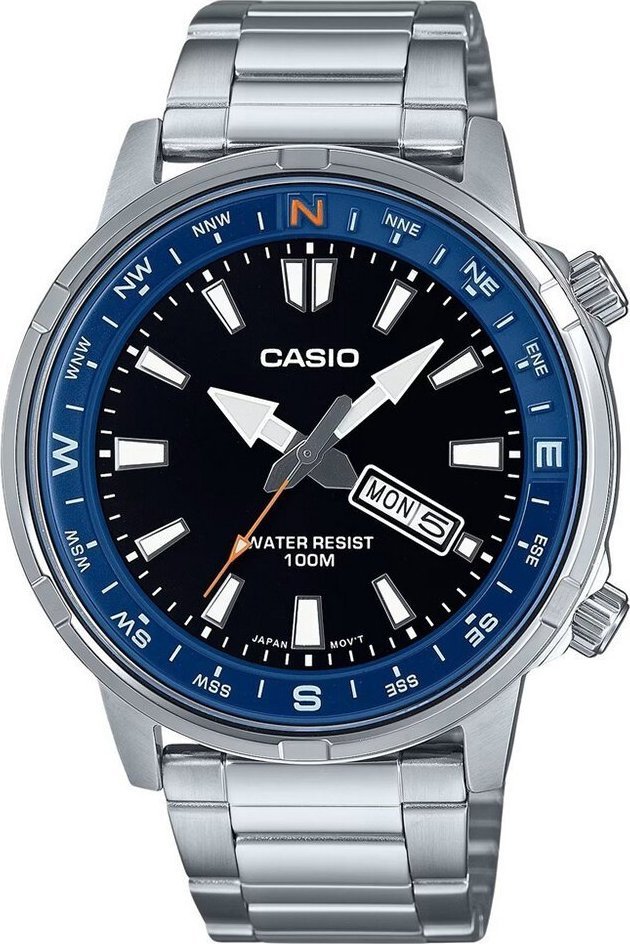 Zegarek Casio Zegarek Męski Casio Mtd-130D-1A2 + Box