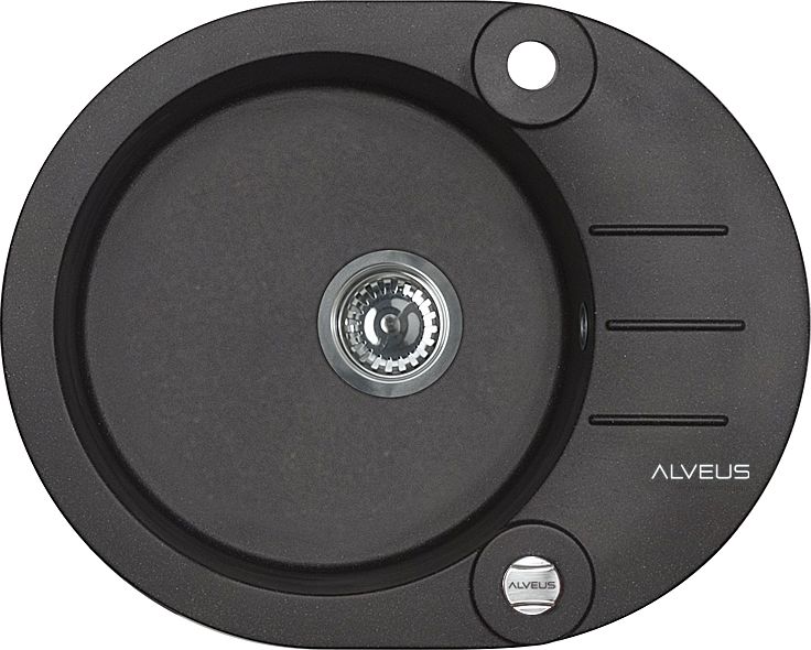 Zlewozmywak Alveus Roll 40 granitowy czarny