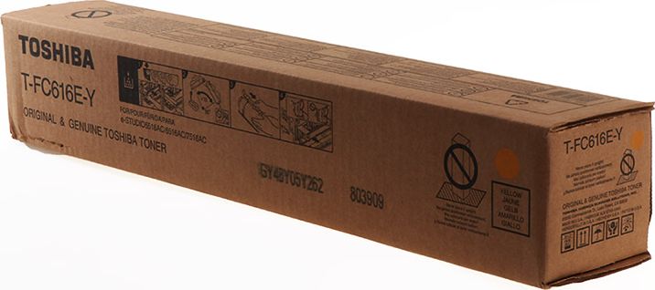 Toner Toshiba T-FC616E Yellow Oryginał (6AK00000379)