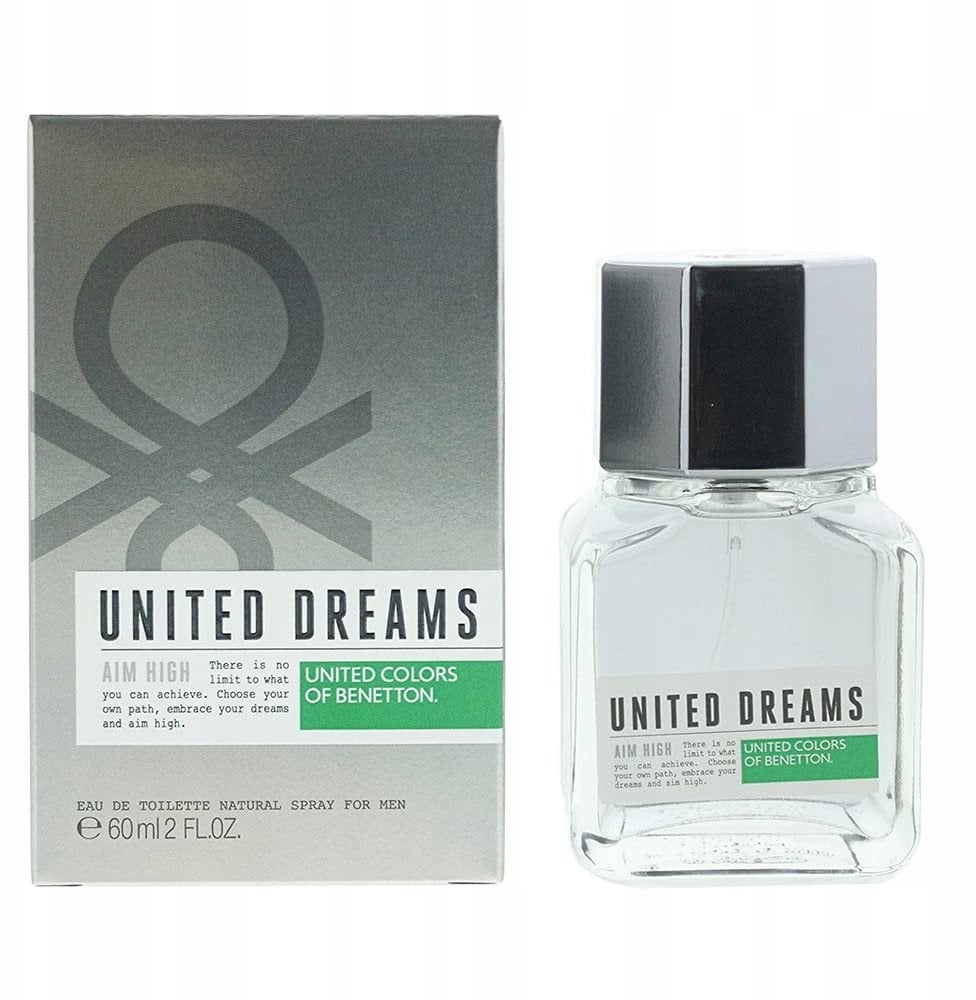Benetton, United Dreams Aim High, Eau De Toilette, For Men, 60 ml For Men
