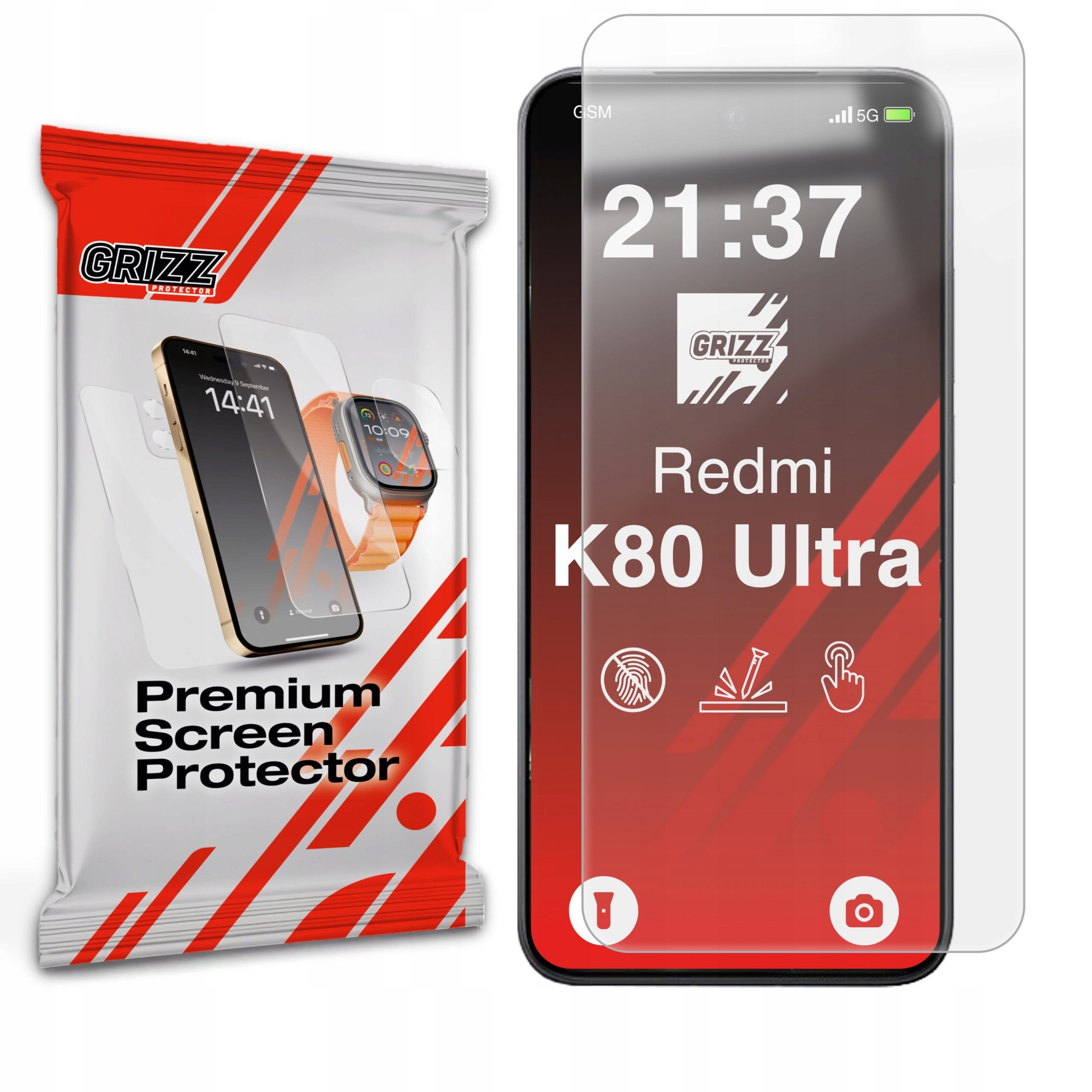 Folia matowa GrizzGlass PaperScreen do Xiaomi Redmi K80 Ultra